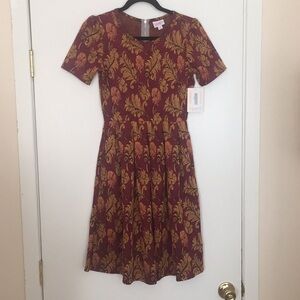 S LuLaRoe Amelia Dress G04‎ 1120